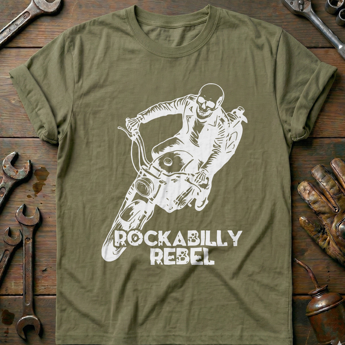 Olive - Rockabilly 65 T Shirt