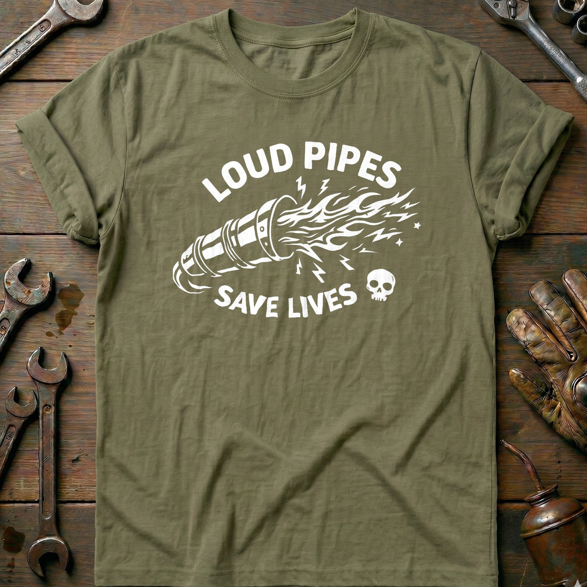 Olive - SAVE LIVES 026 T Shirt