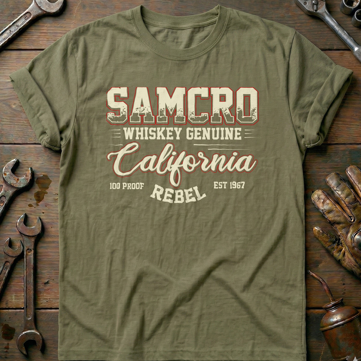 Olive - Samcro Cali – T-Shirt
