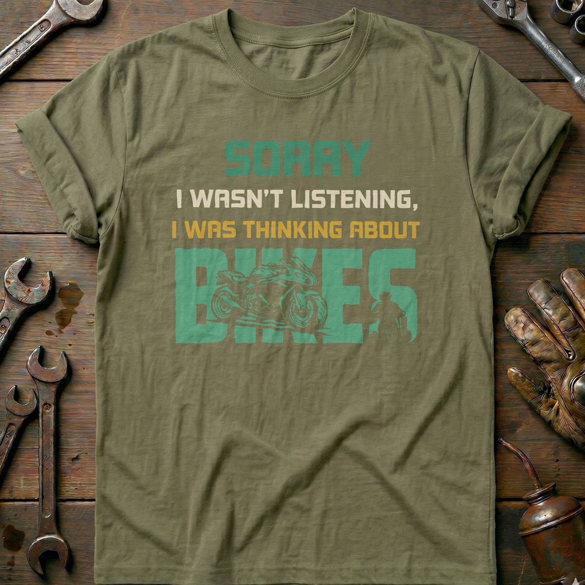 Olive - THINKING ABOUT BIKES 026 T Shirt