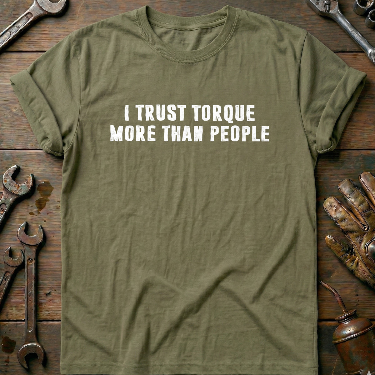 Olive - TORQUE MORE THAN PEOPLE 028 T Shirt