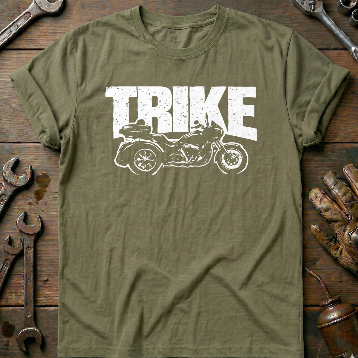 Olive - TRIKE TO MOTORCYCLE 026 T Shirt