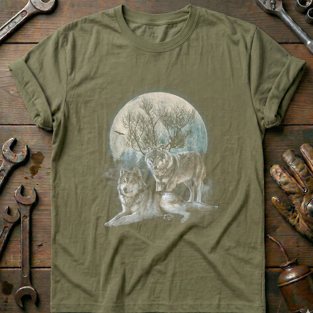 Olive - The Mountain Wolf T-Shirt