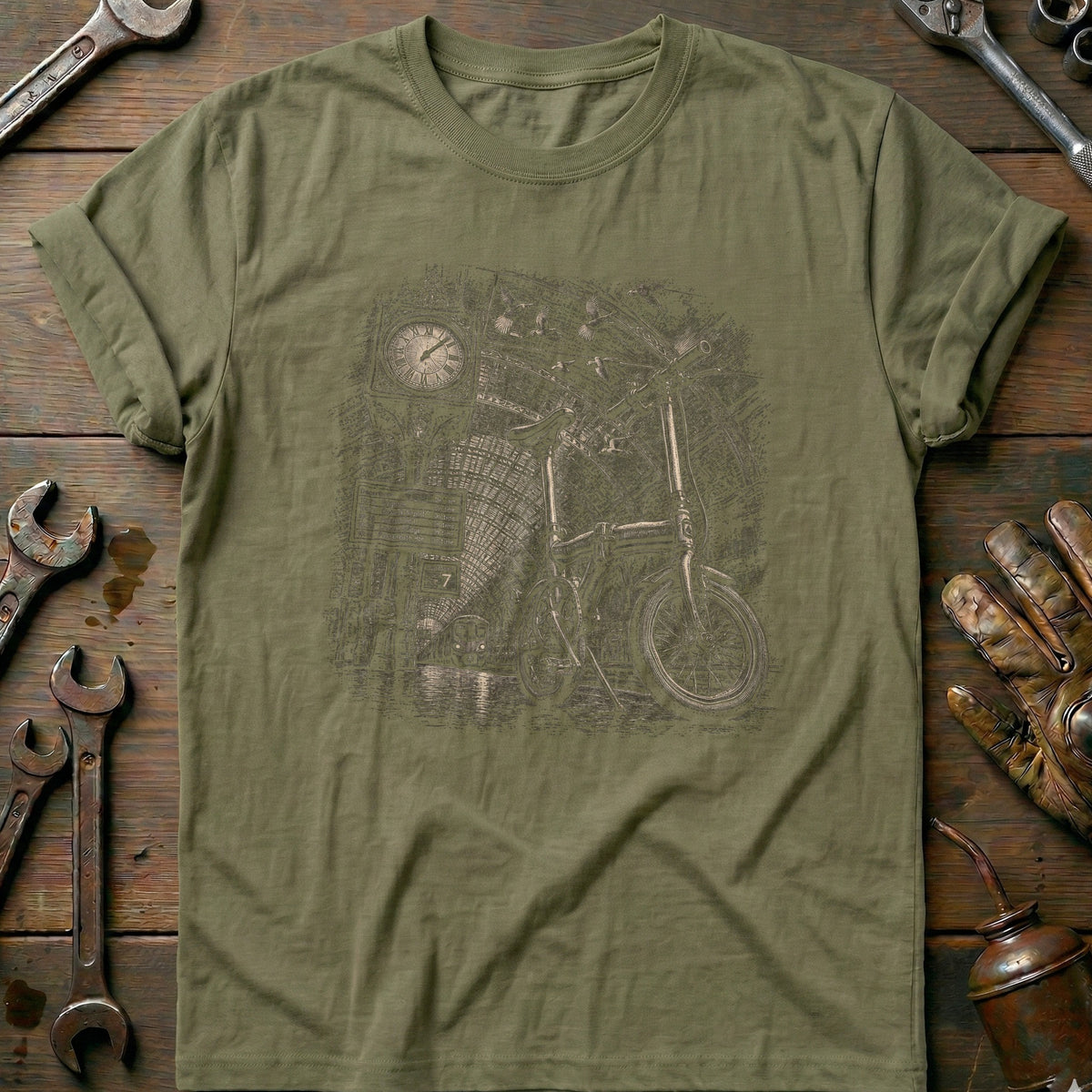 Olive - Train Station T-Shirt