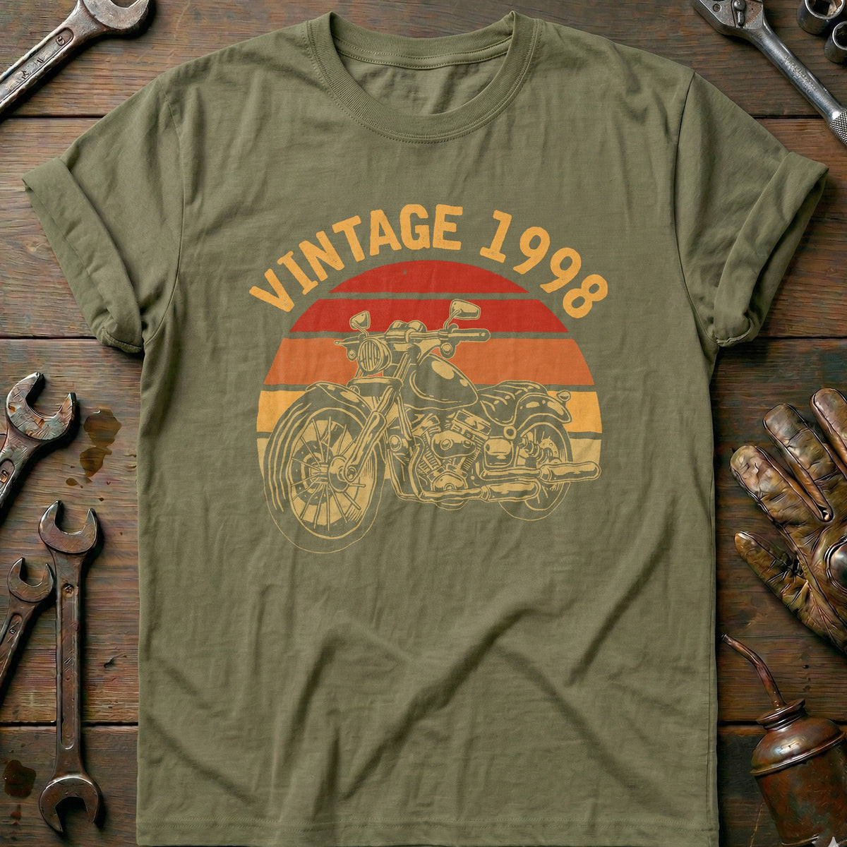 Olive - Vintage 1998 Bike T-Shirt