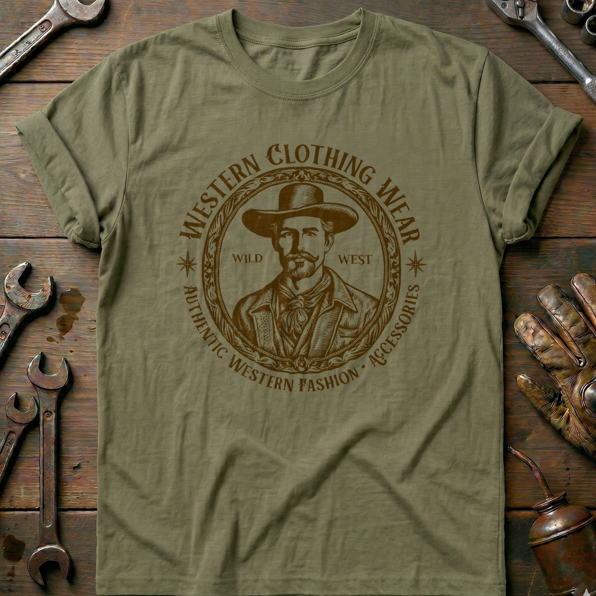 Olive - Yeehaw! Western T-Shirt