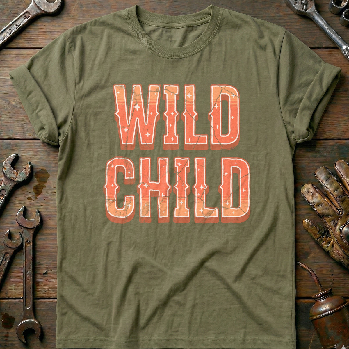 Olive - Wild Child - T-Shirt