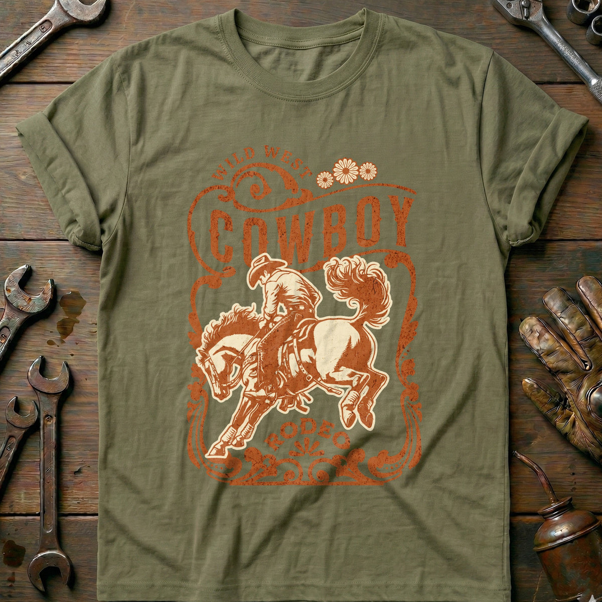 Olive - Wild West Cowboy T-Shirt