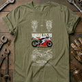 Olive - YAMAHA YZF R6 T Shirt