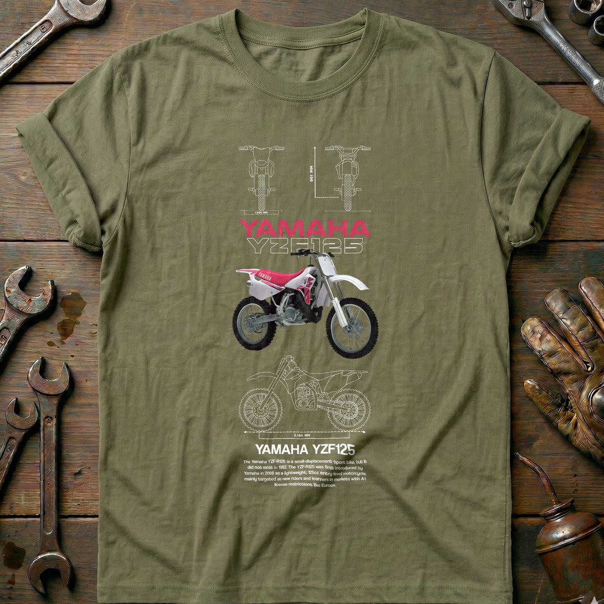 Olive - YMH YZF T Shirt