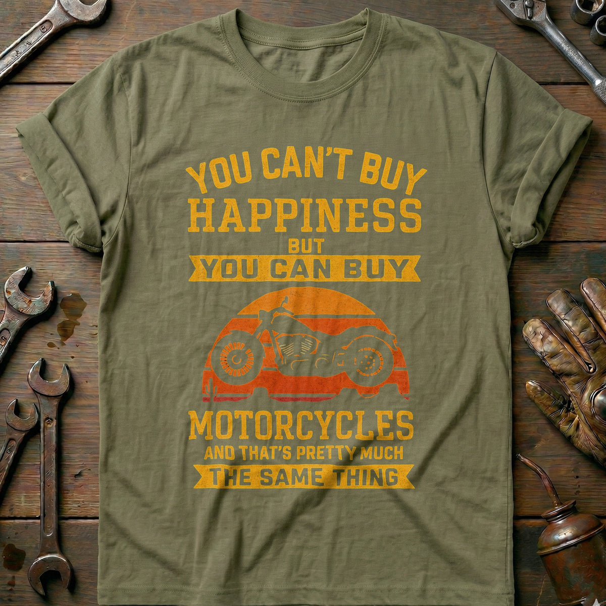 Olive - cant buy happiness 35 T Shirt