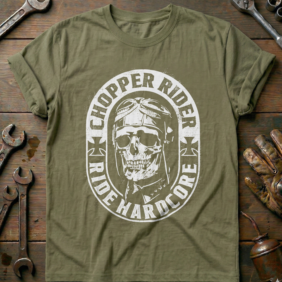 Olive - Chopper Rider T-Shirt