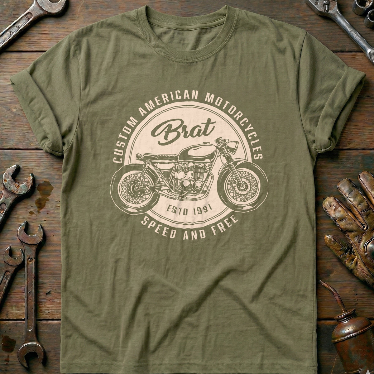 Olive - Custom American T-Shirt