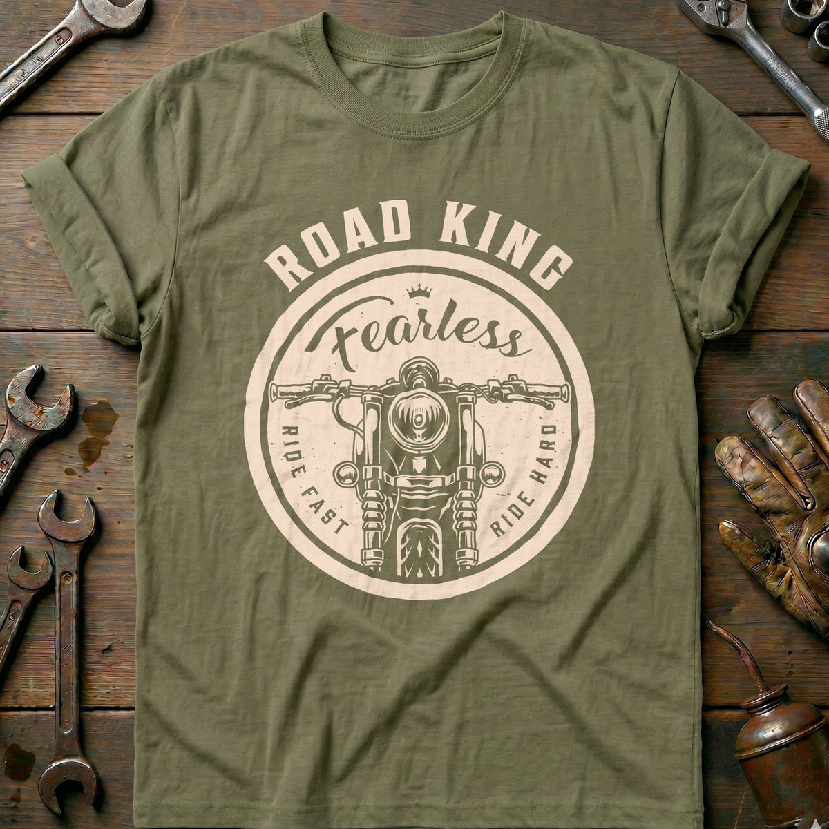 Olive - Fearless Road - T-Shirt