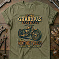 Olive - grandpas 26 motorcycle T Shirt