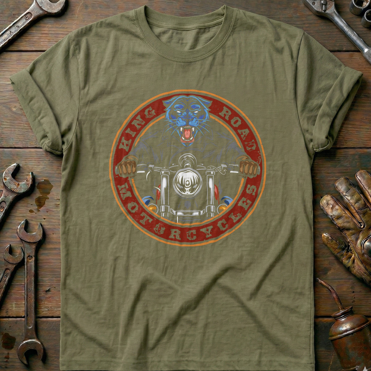 Olive - king road tiger vintage T Shirt