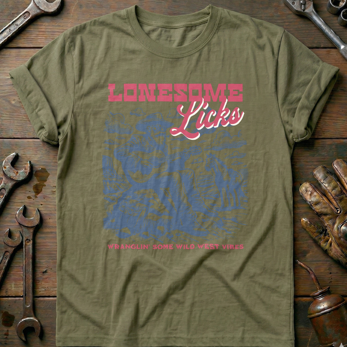 Olive - Lonesome Licks T-Shirt