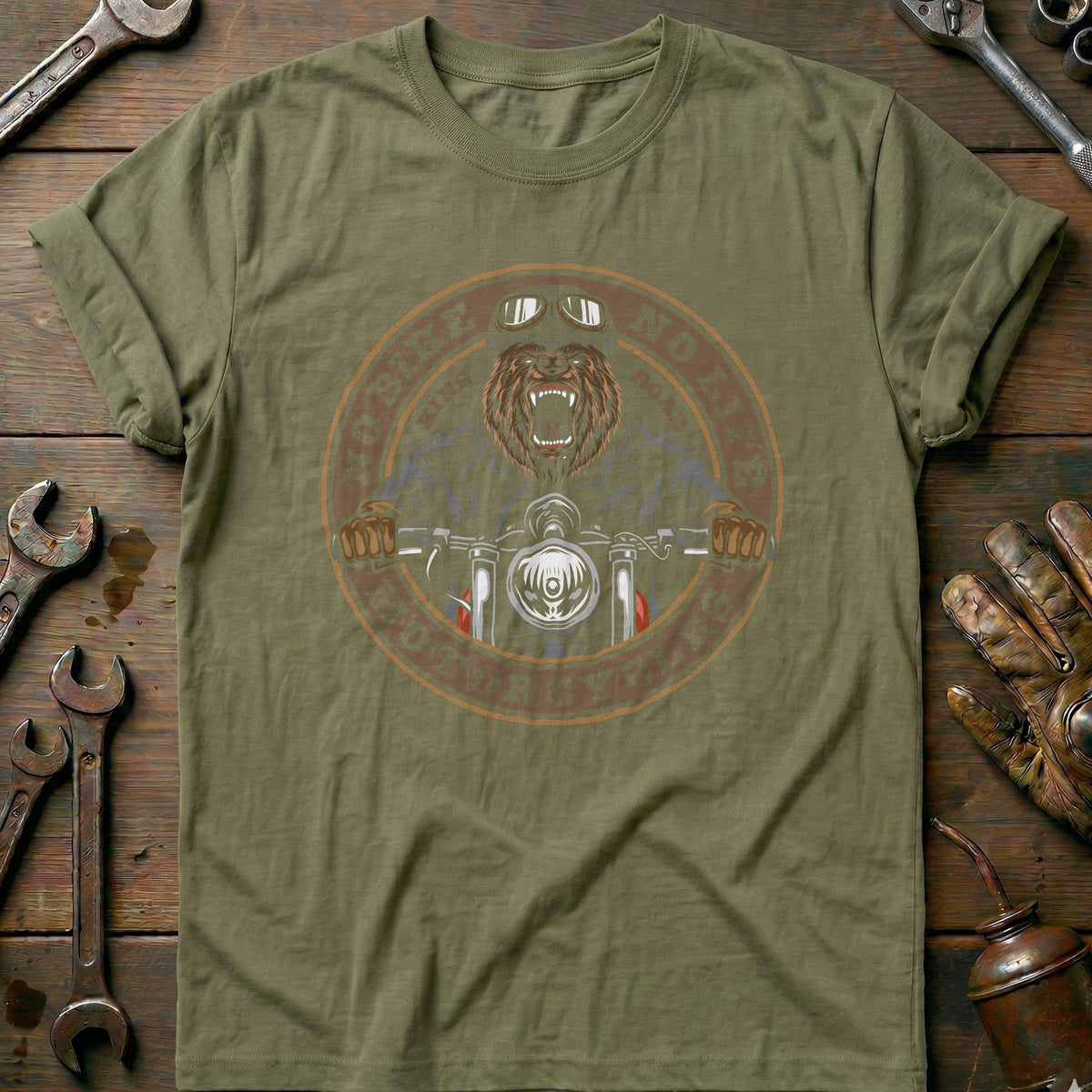Olive - no bike bear vintage T Shirt