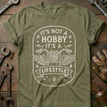 Olive - not a hobby 61 motorcycle T Shirt
