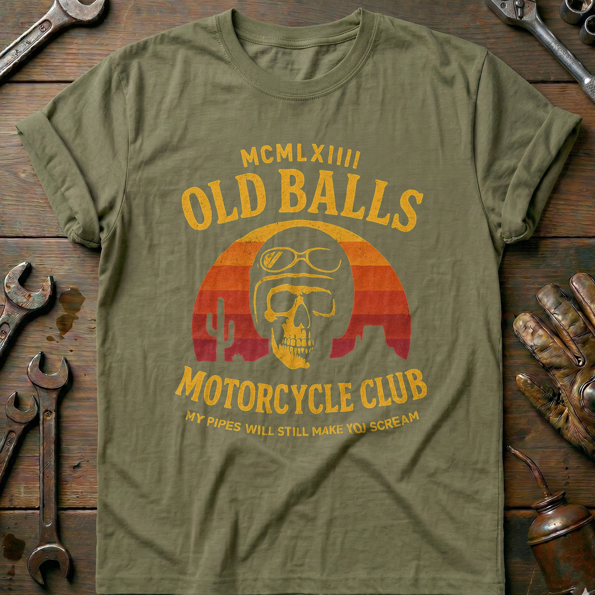 Olive - old balls club 45 T Shirt