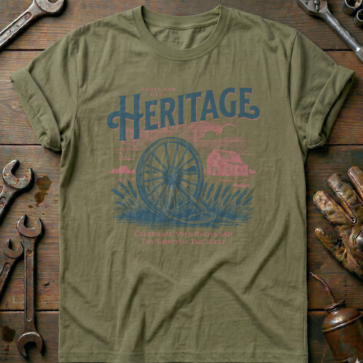 Olive - Rodeo Heritage - T-Shirt