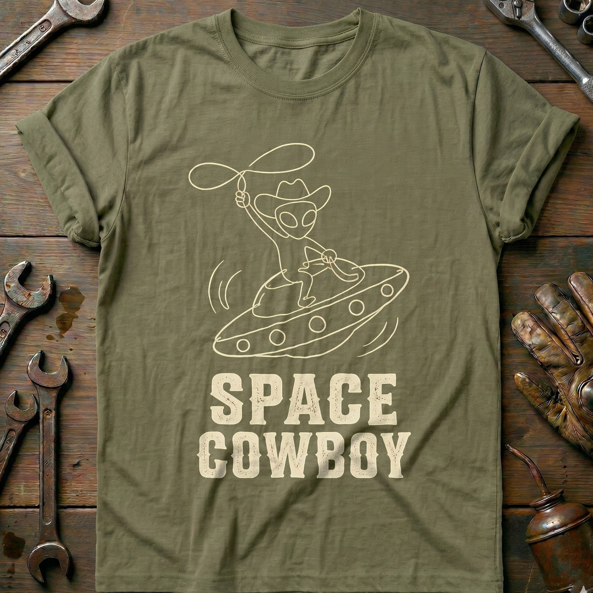Olive - Space Cowboy - T-Shirt