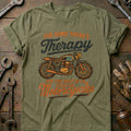 Olive - therapy motorcycle 37 T Shirt