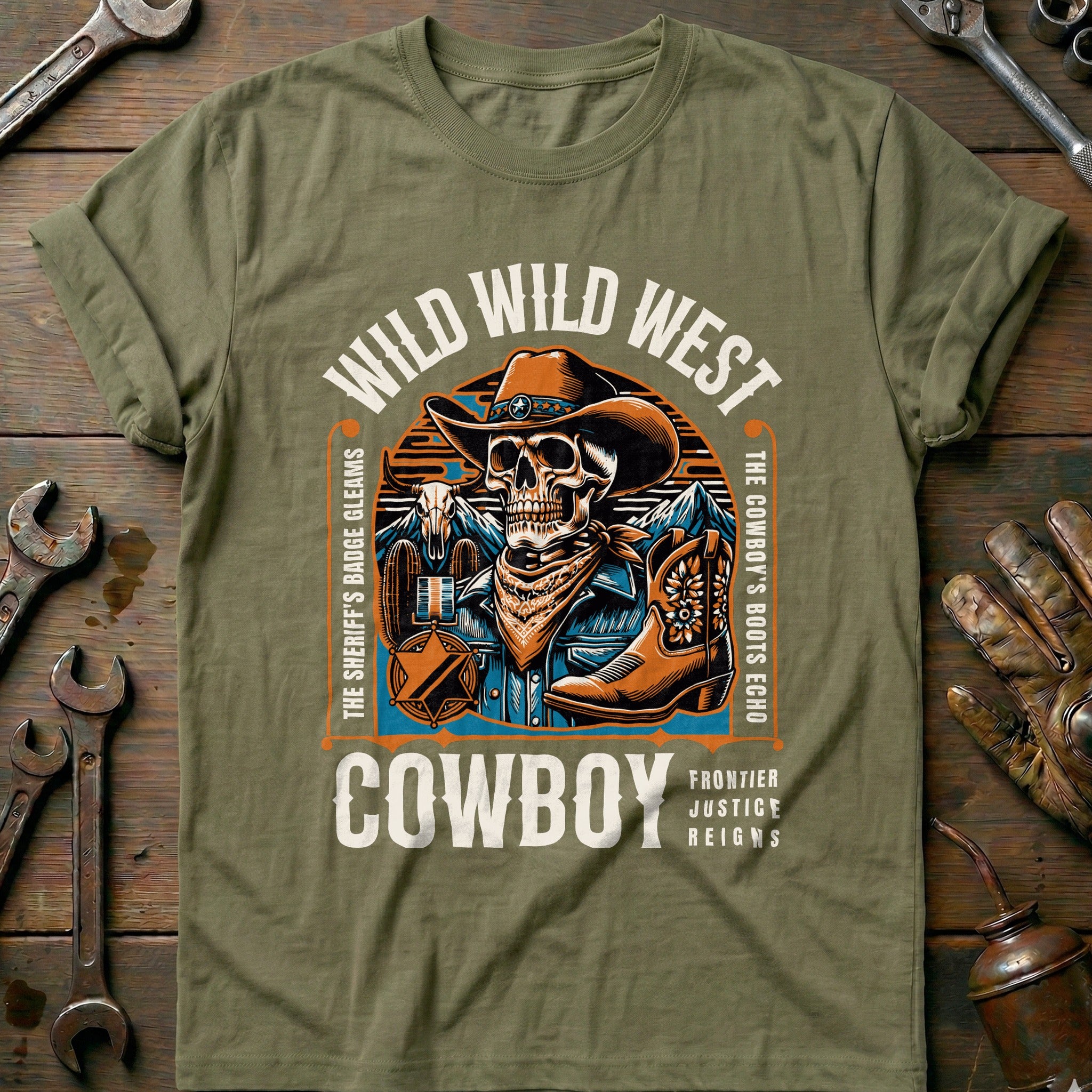 Olive - Wild Wild West T-Shirt