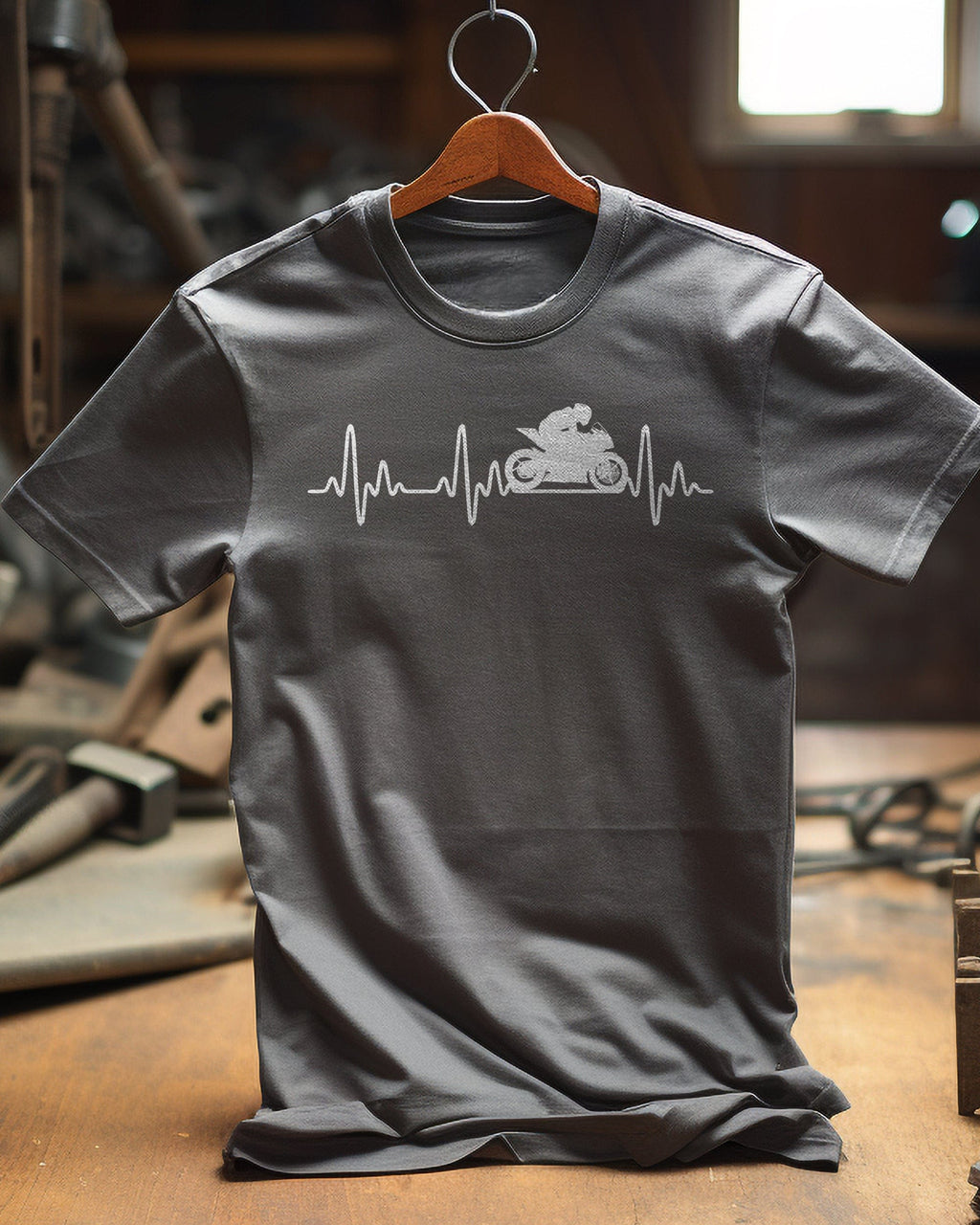 Sports Bike Heartbeat T-Shirt